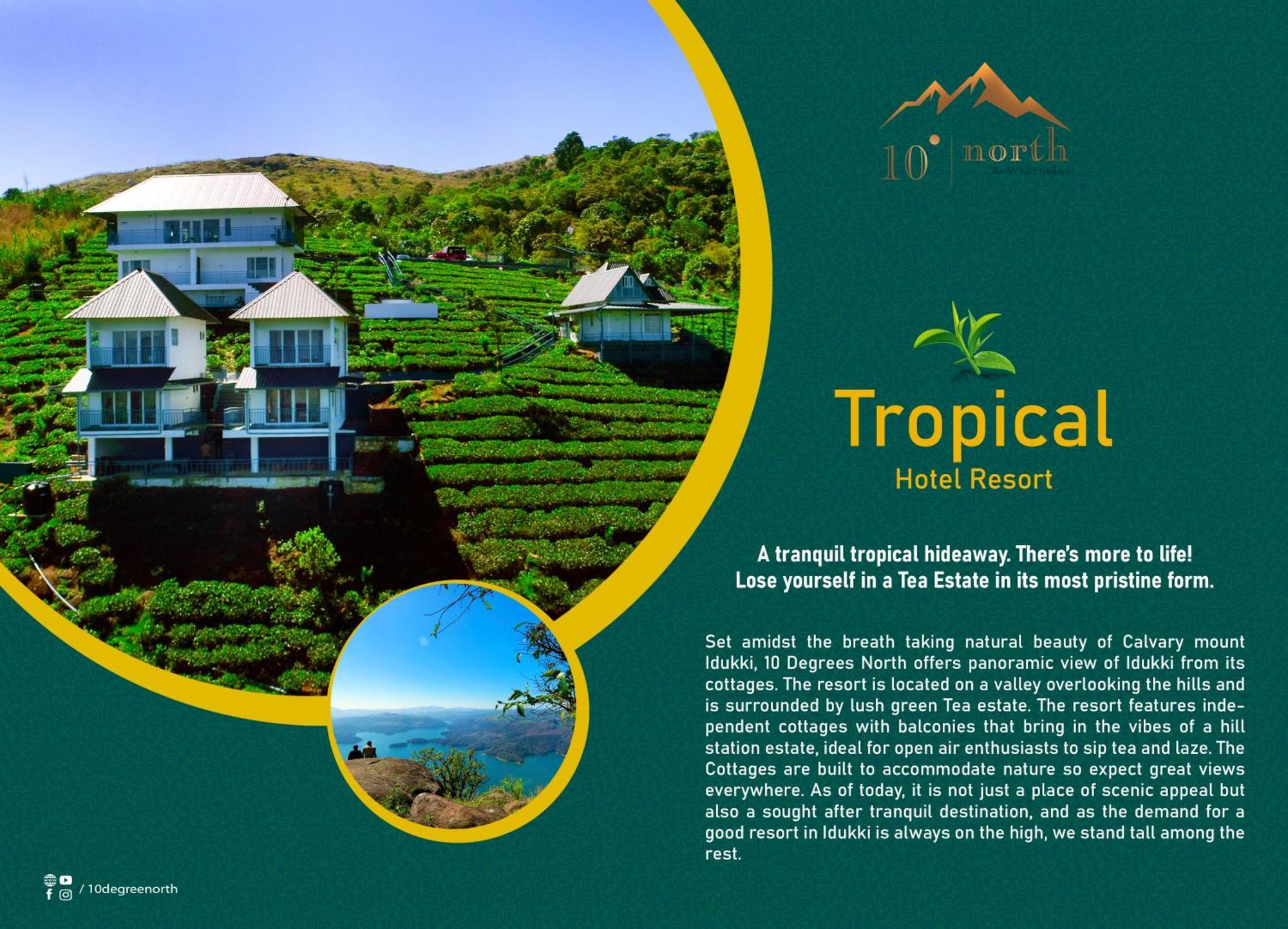 10 Degrees North By Avni Holidays Idukki Kültér fotó